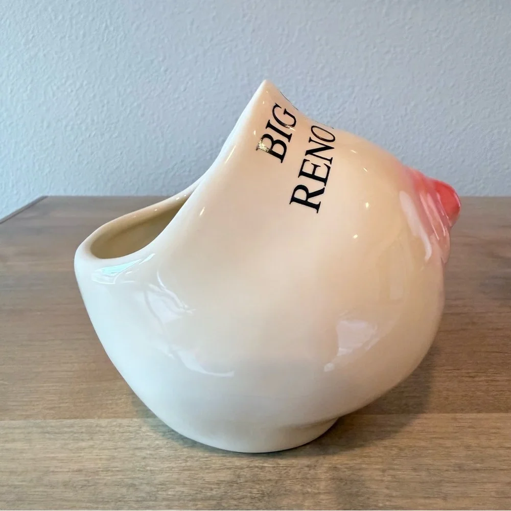 Vintage collectible Reno Nevada Big Sipper and Mini Sipper souvenir mugs